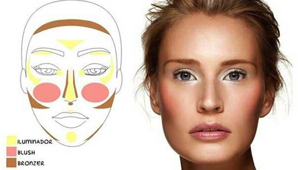 How to apply bronzer